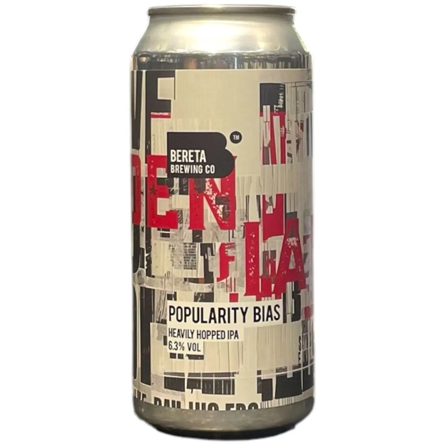 BERETA POPULARITY BIAS HEAVILY HOPPED IPA 44CL