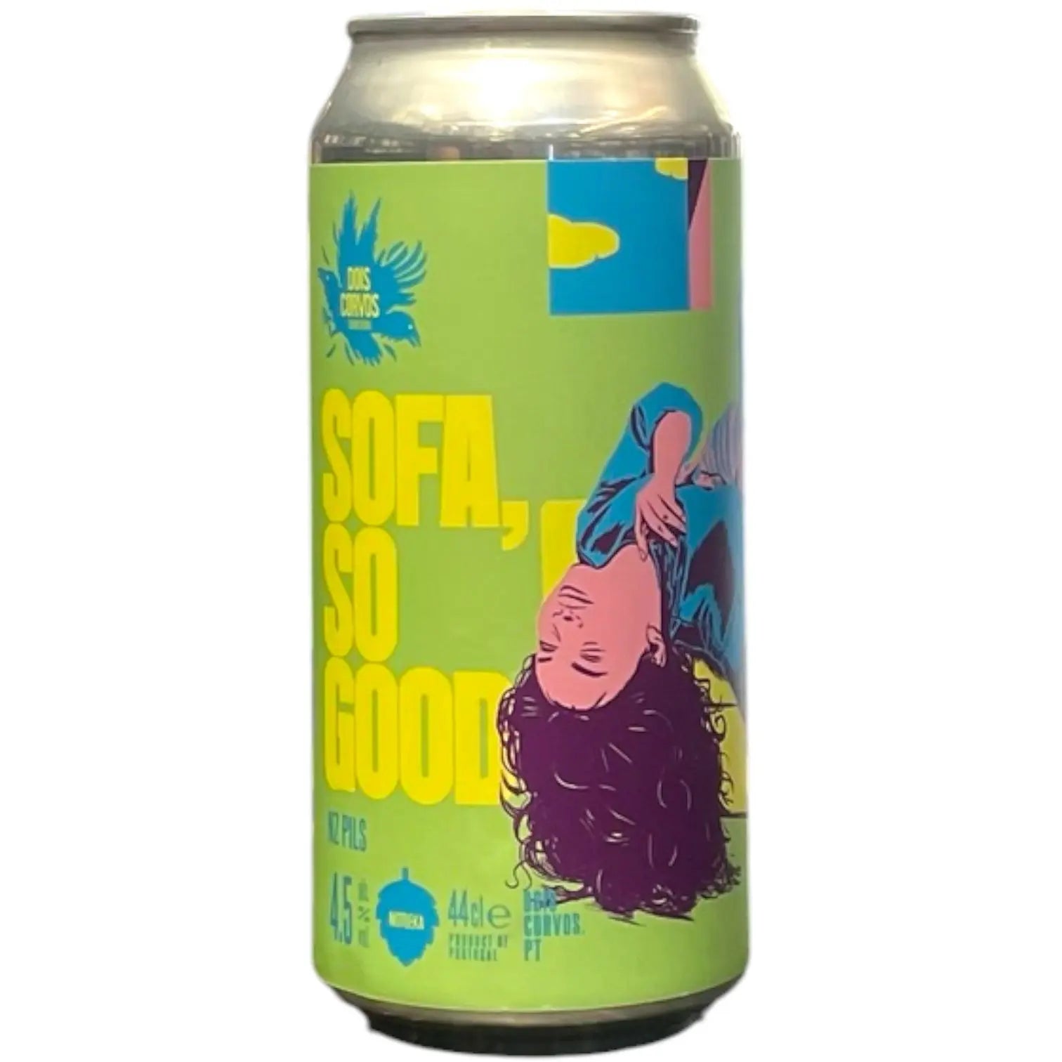 DOIS CORVOS SOFA SO GOOD NZ PILSNER 44CL