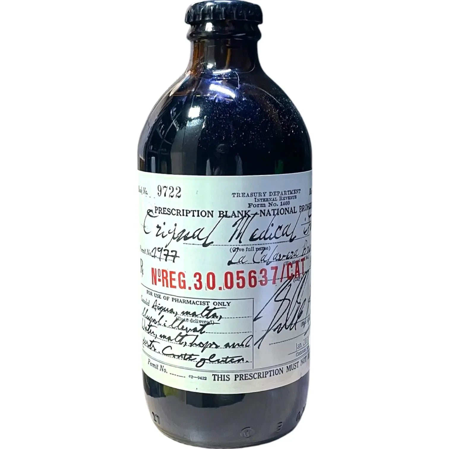 LA CALAVERA ORIGINAL MEDICAL STOUT 33CL