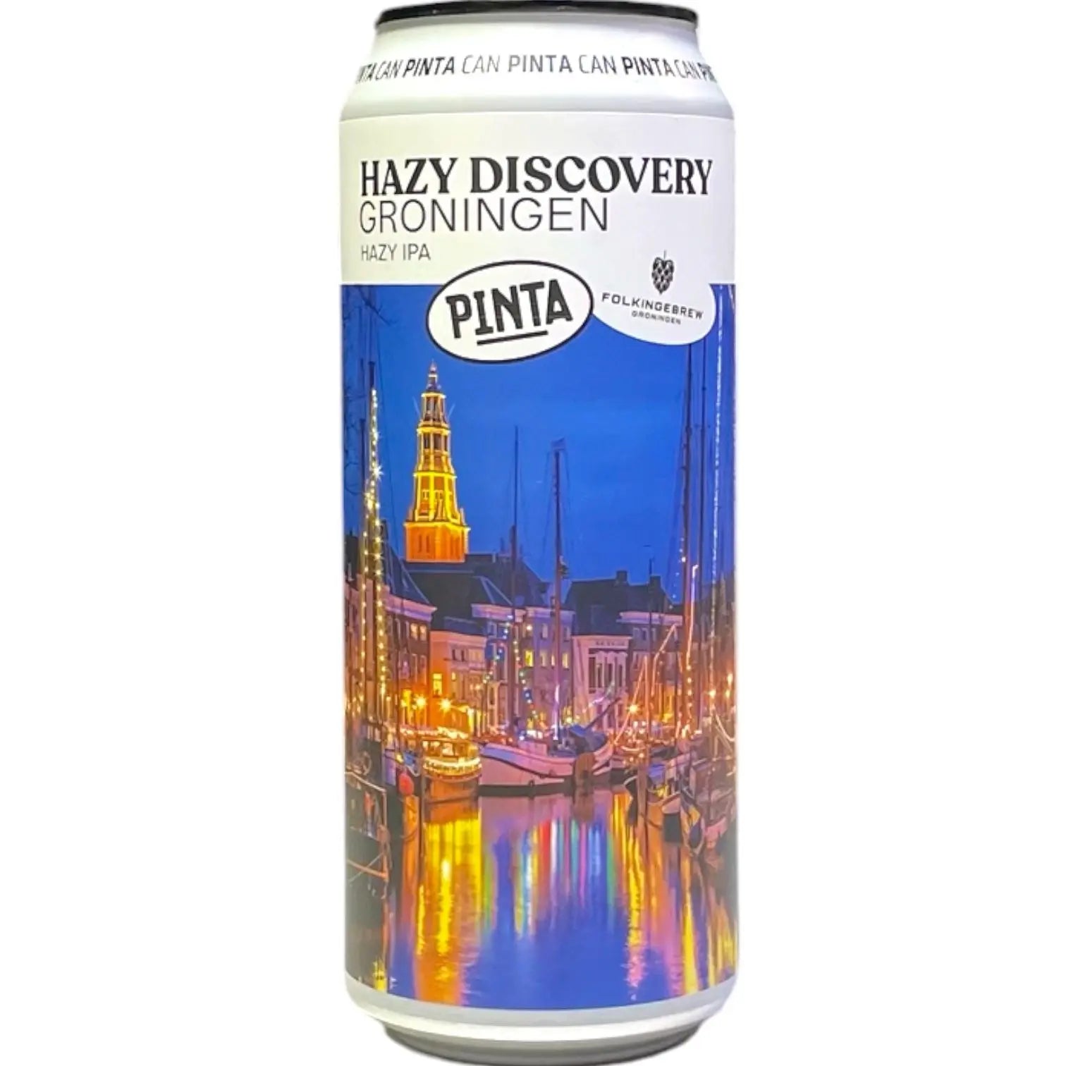 PINTA X FOLKINGERBREW DISCOVERY GRONINGEN HAZY IPA 50CL