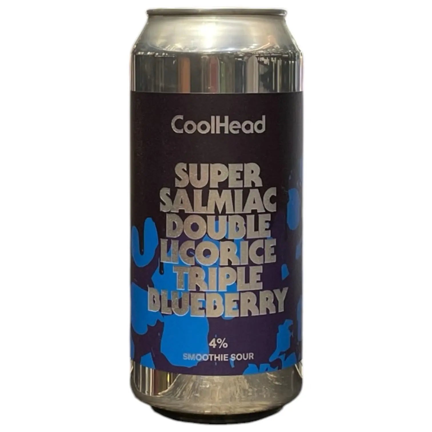 COOLHEAD SUPER SALMIAC DOUBLE LICORICE TRIPLE BLUEBERRY SMOOTHIE SOUR 44CL