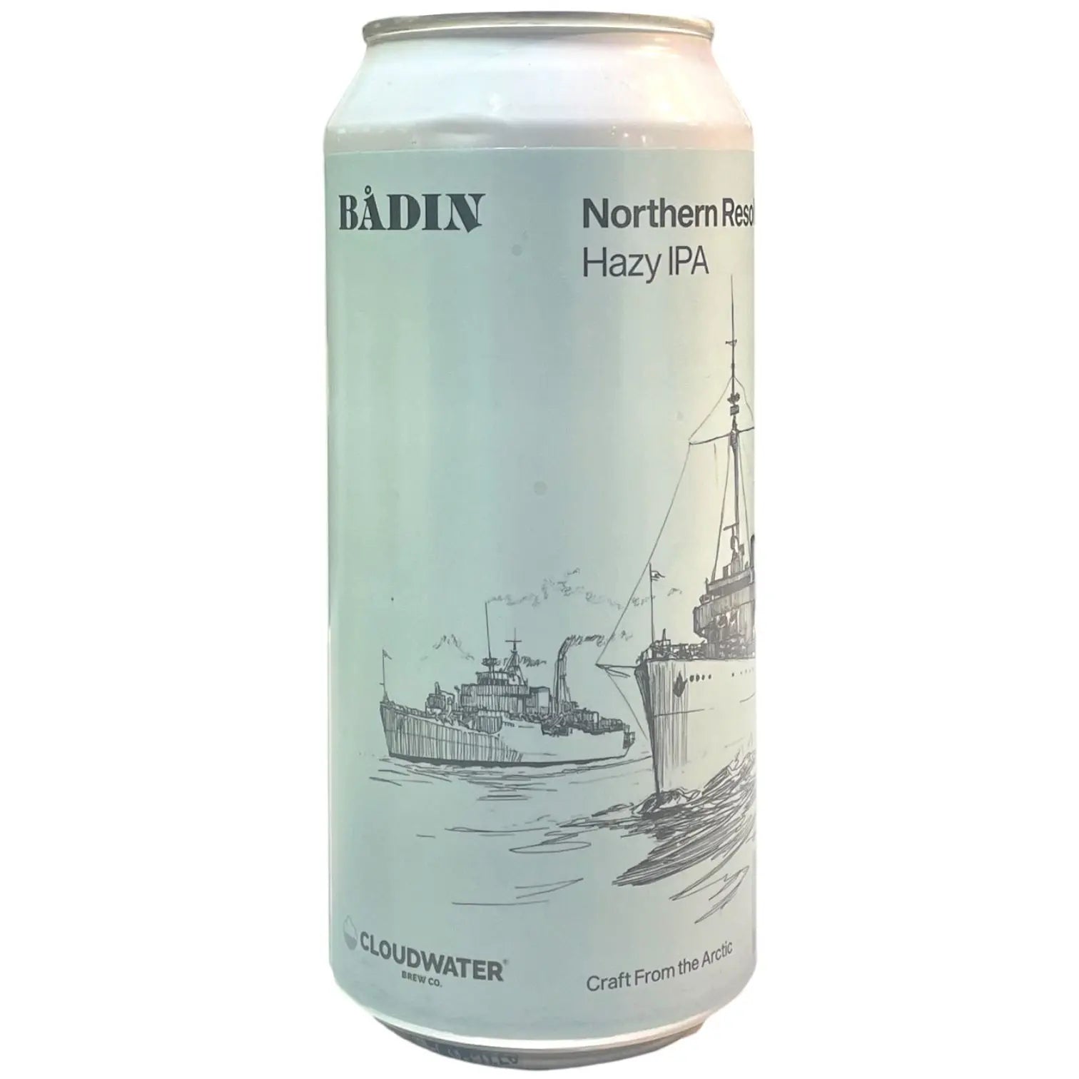BADIN X CLOUDWATER NORTHERN RESOLVE HAZY IPA 44CL