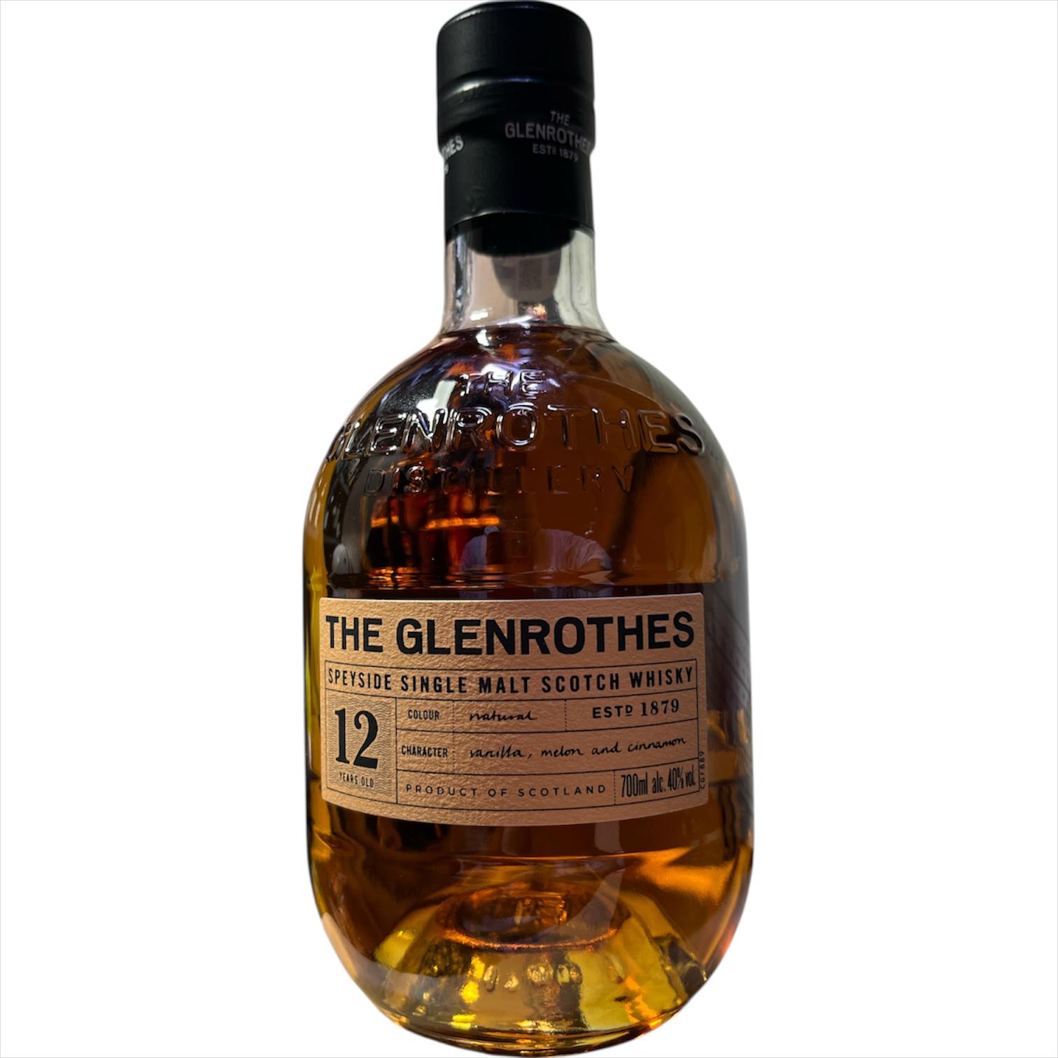 THE GLENROTHES SPEYSIDE SINGLE MALT SCOTCH WHISKY 12 AÑOS 70CL