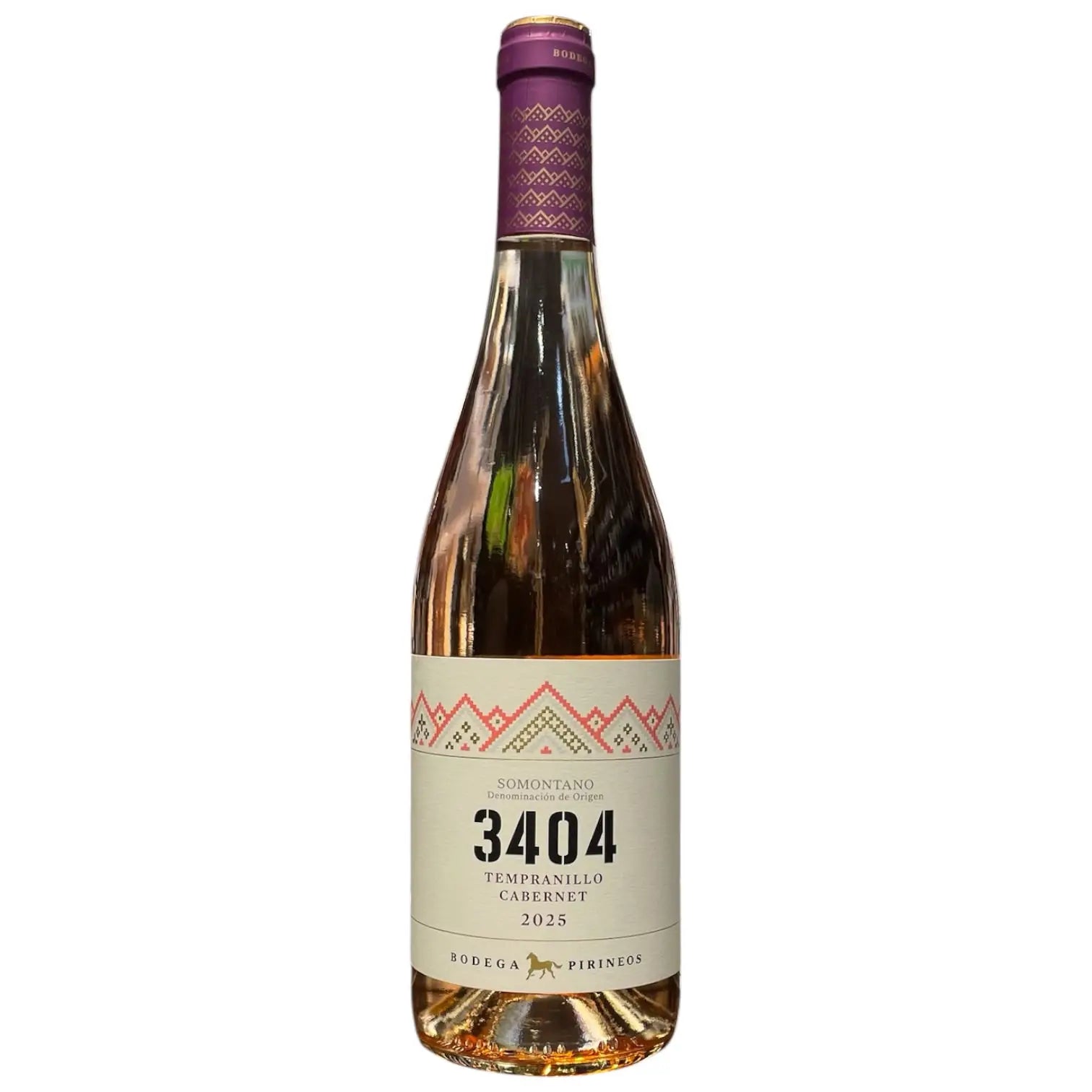 BODEGAS PIRINEOS 3404 SOMONTANO ROSADO 2025 75CL