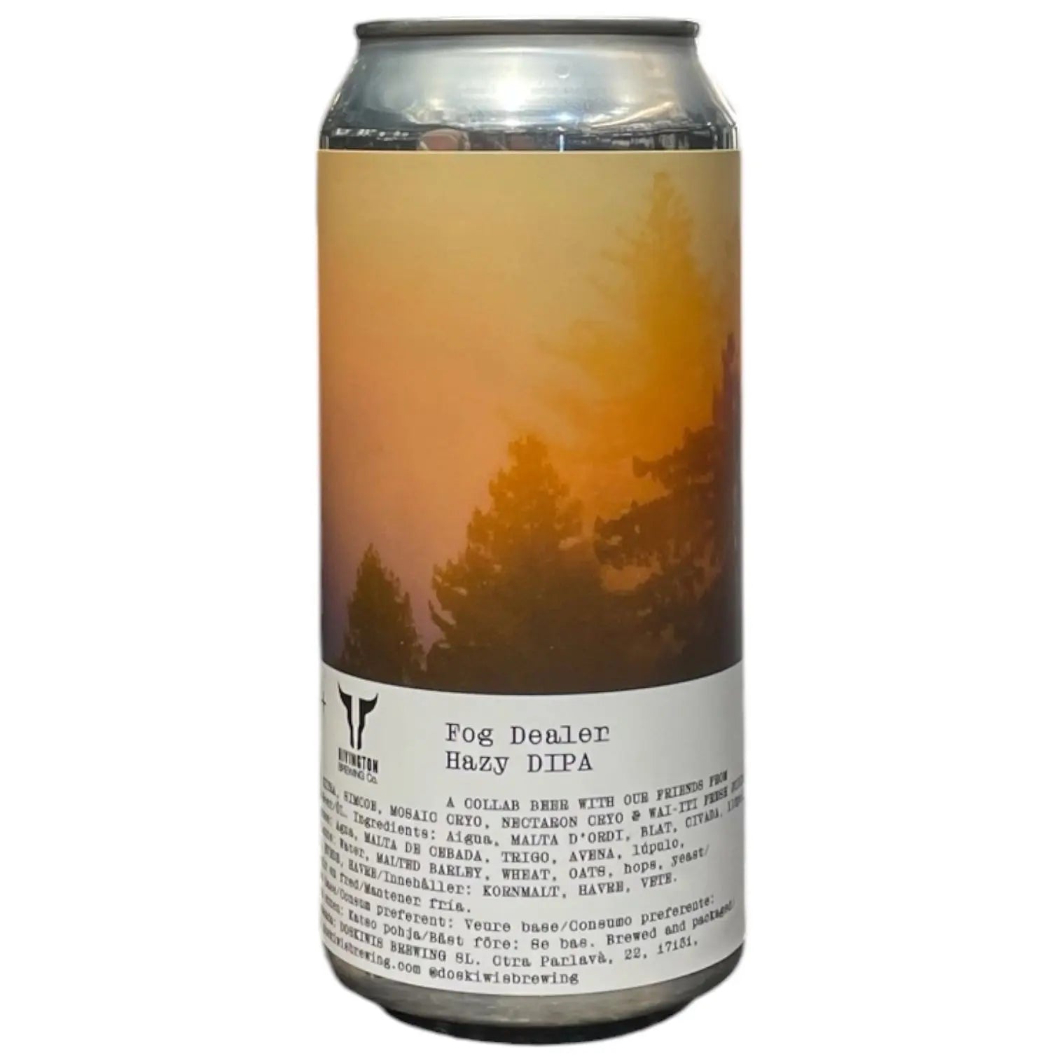 DOSKIWIS X RIVINGTON FOG DEALER HAZY DIPA 44CL