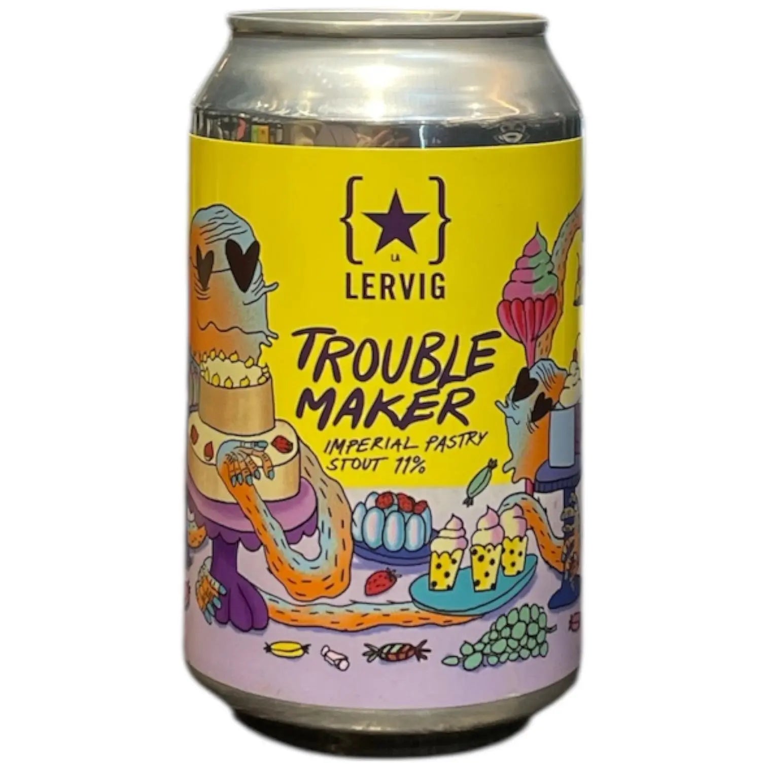 LERVIG TROUBLE MAKER IMPERIAL PASTRY STOUT 33CL