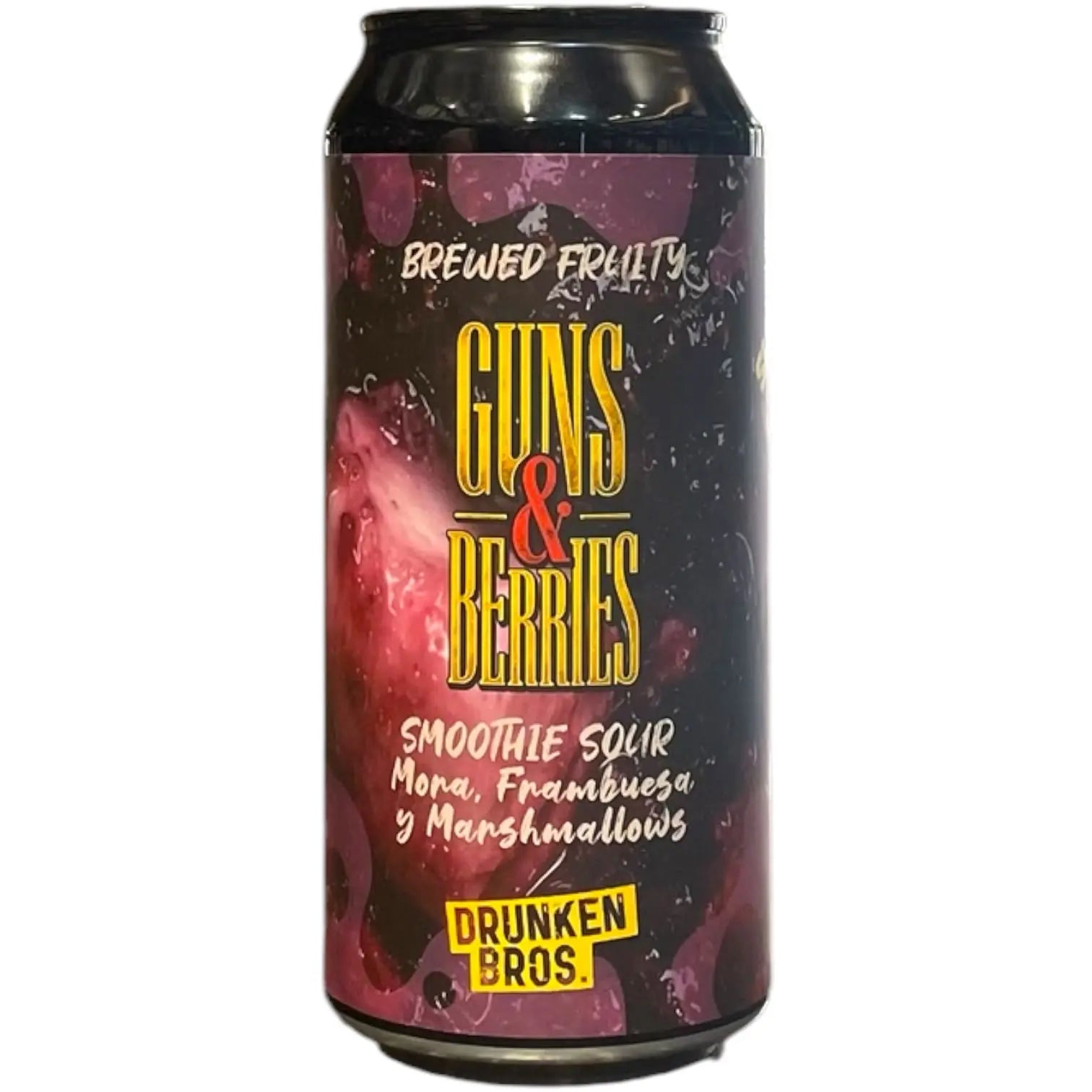 DRUNKEN BROS GUNS & BERRIES SMOOTHIE SOUR 44CL