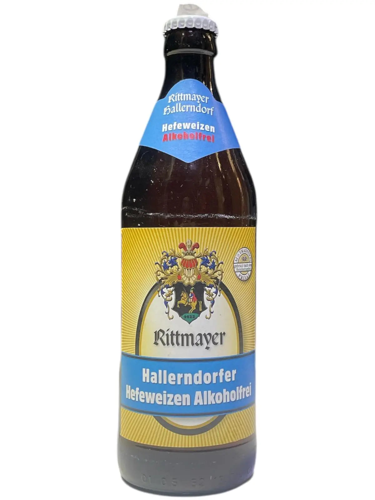 RITTMAYER HALLERNDORFER HEFEWEIZEN SIN ALCOHOL 50CL