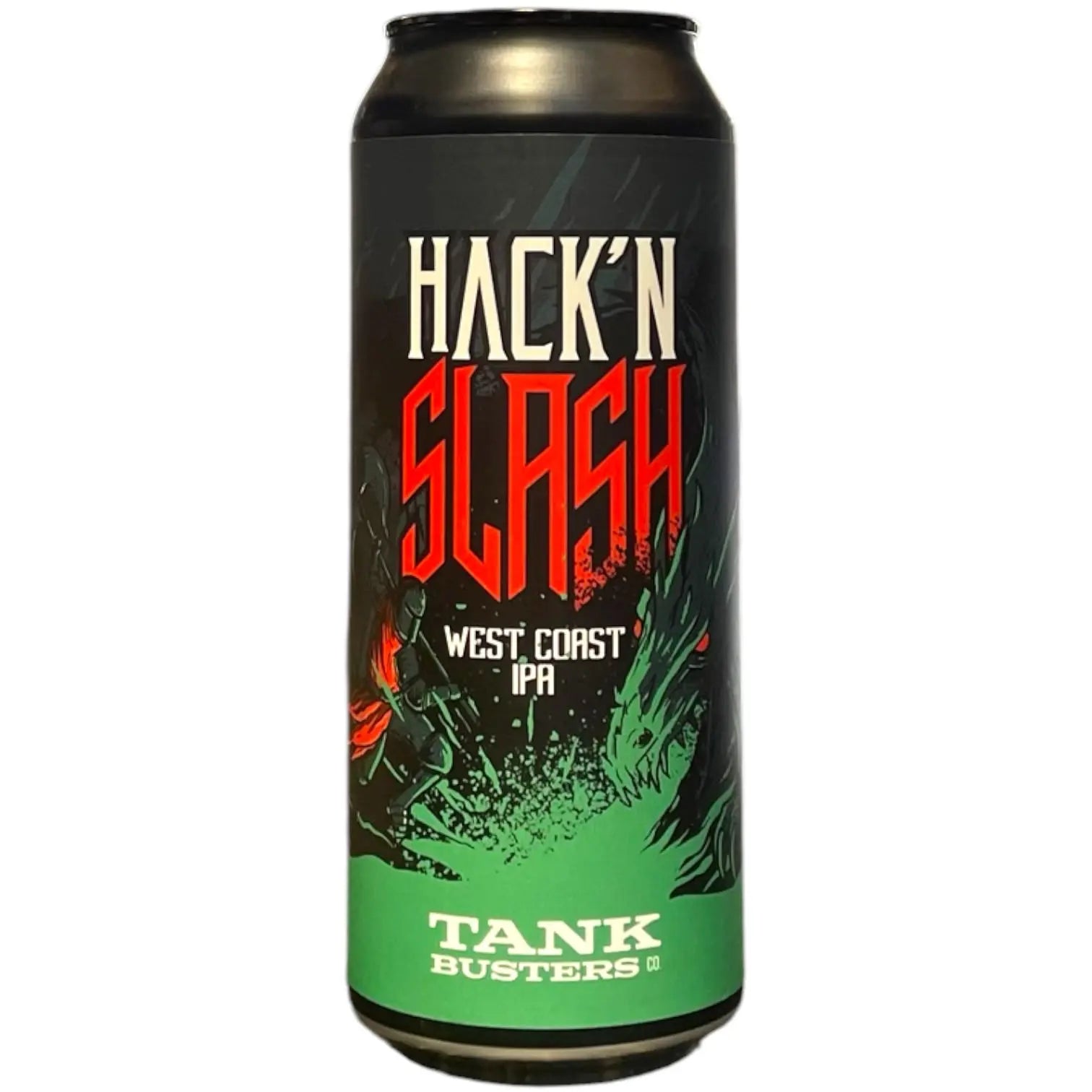 TANK BUSTERS X PIWNE PODZIEMIE HACK AND SLASH WEST COAST IPA 50CL