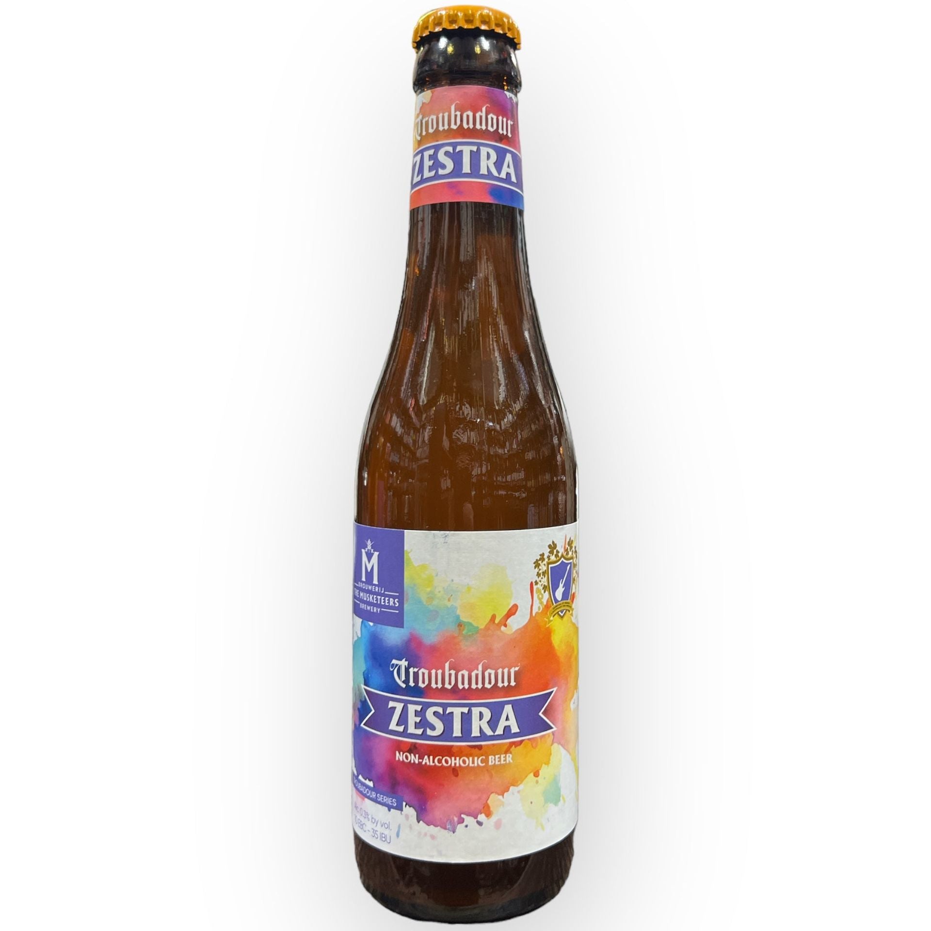 THE MUSKETEERS/ TROUBADOR ZESTRA - SIN ALCOHOL - 33CL