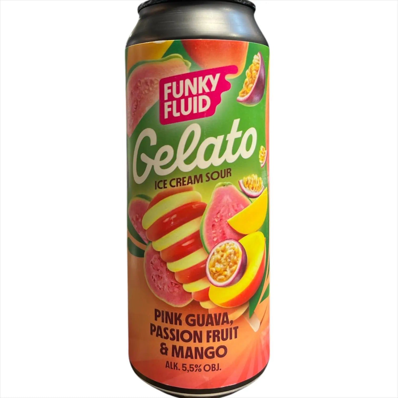 FUNKYFLUID GELATO PINK GUAVA PASSION FRUIT Y MANGO SOUR 44CL