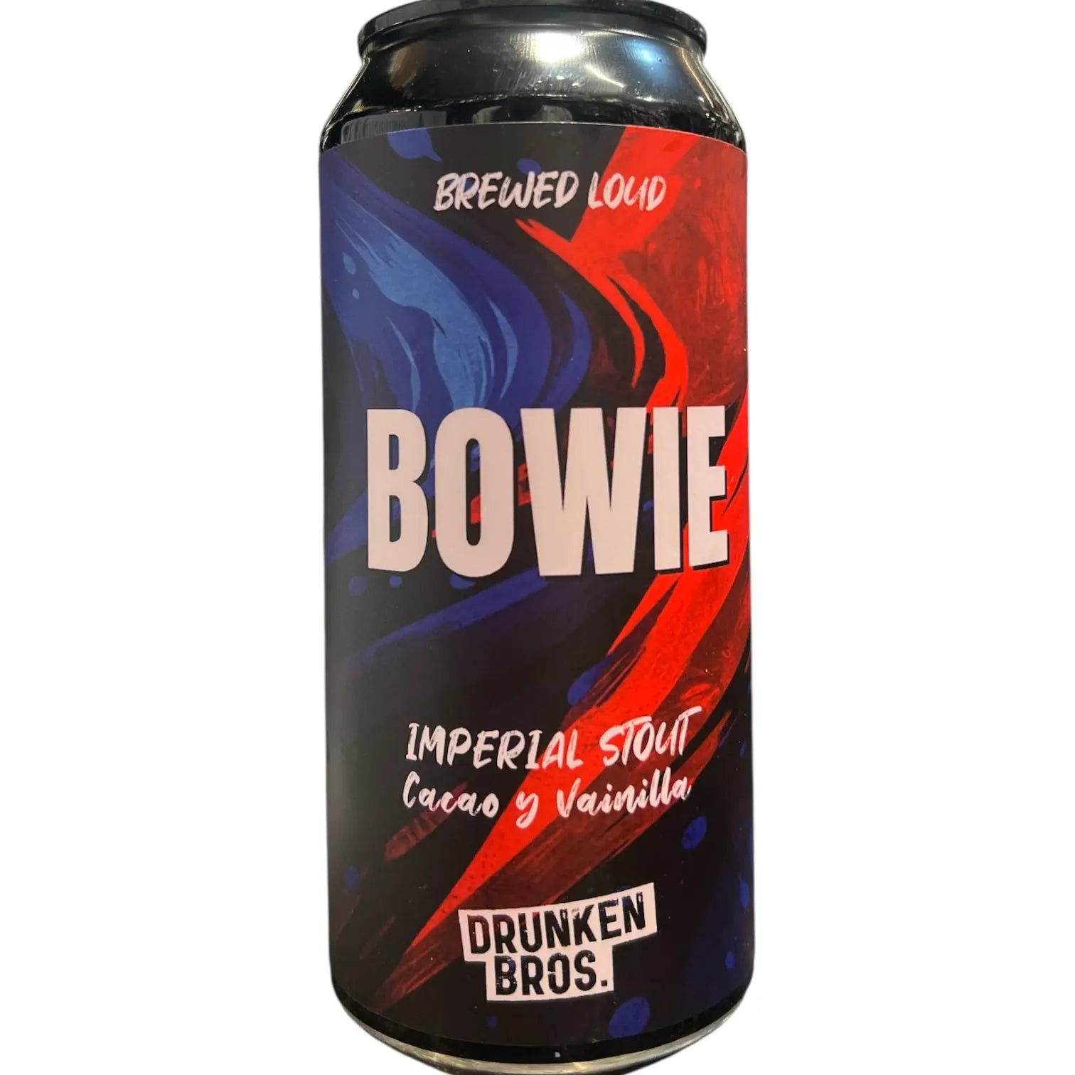 DRUNKEN BROS BOWIE IMPERIAL STOUT CACAO Y VAINILLA 44CL