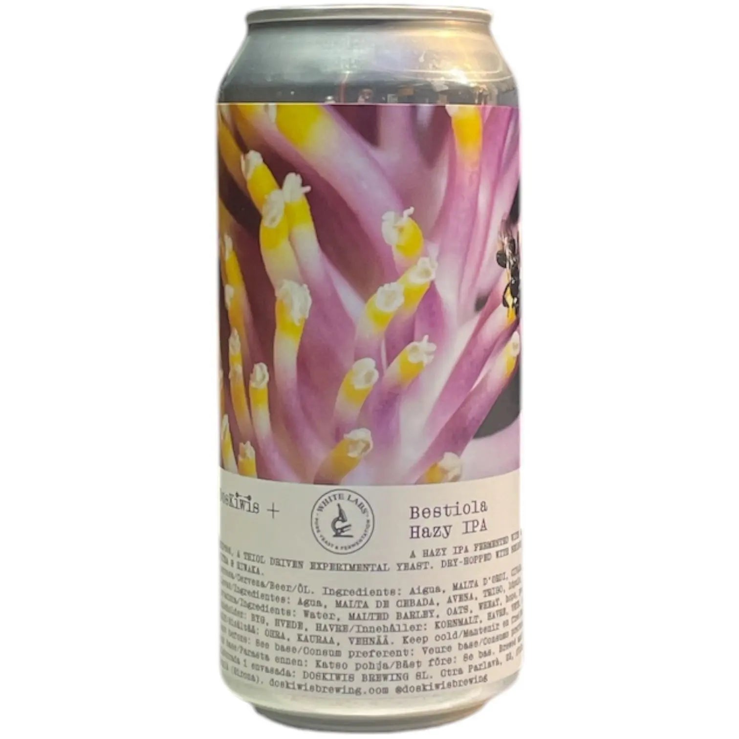 DOSKIWIS X WHITE LABS BESTIOLA HAZY IPA 44CL