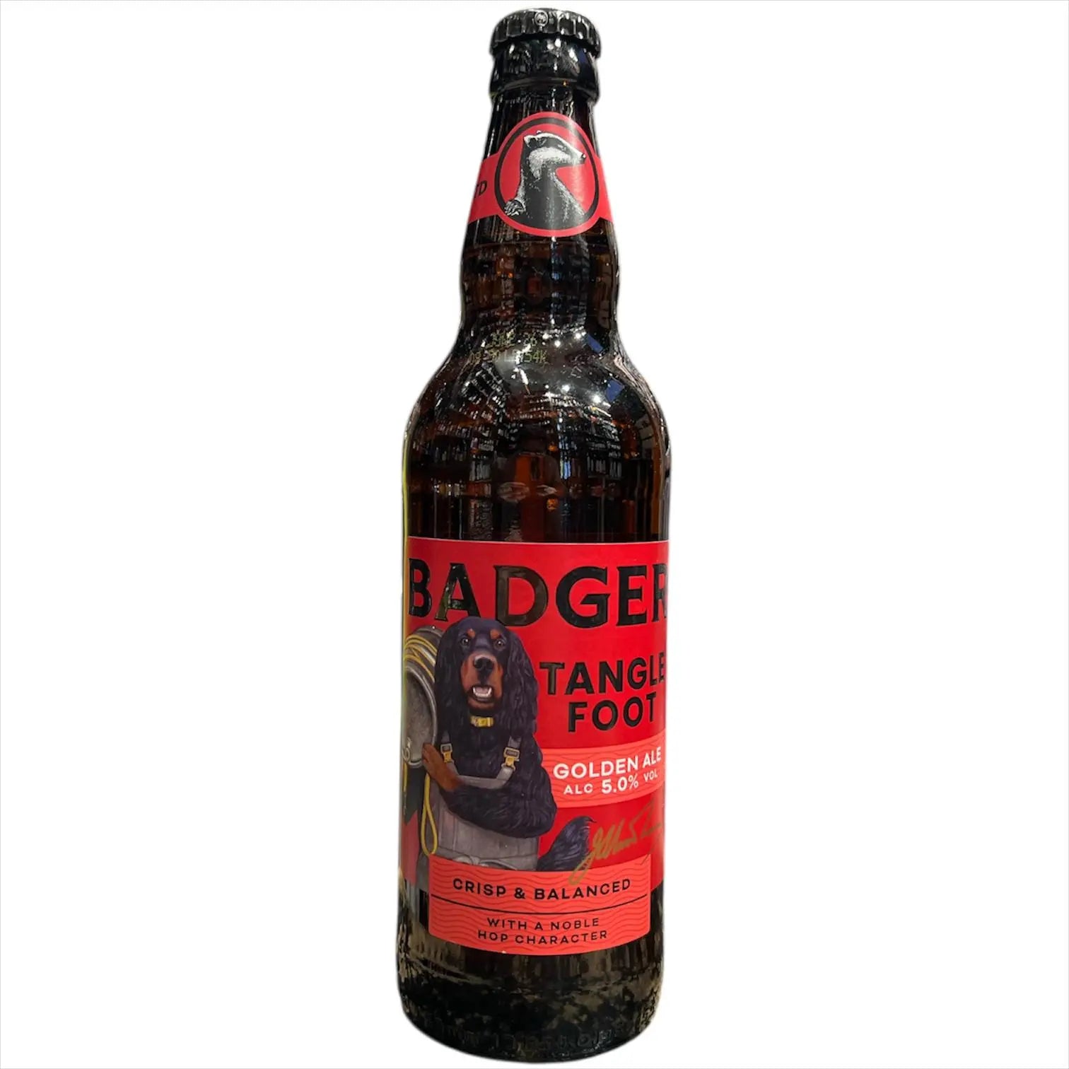 BADGERS´S TANGLEFOOT ENGLISH GOLDEN ALE 50CL