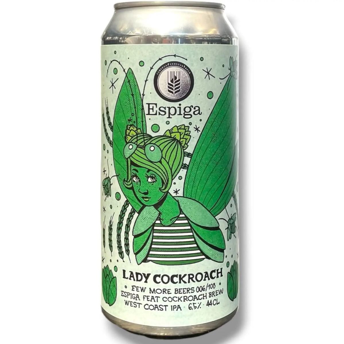ESPIGA LADY COCKROACH WEST COAST IPA 44CL