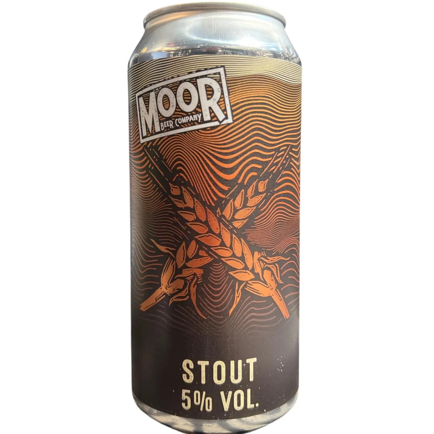 MOOR STOUT HAZY VEGAN LIVE BEER 44CL