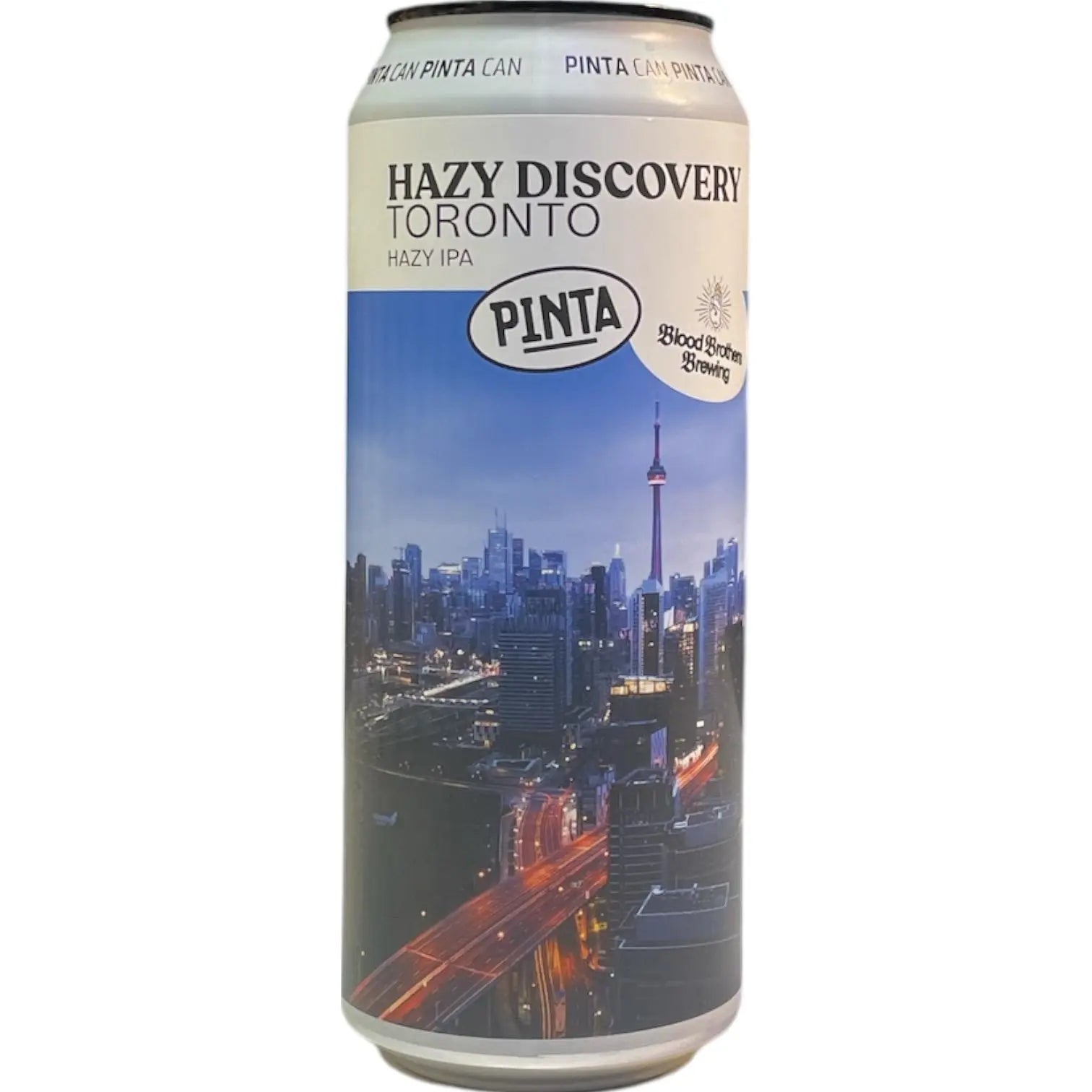 PINTA X BLOOD BROTHERS DISCOVERY TORONTO HAZY IPA 50CL