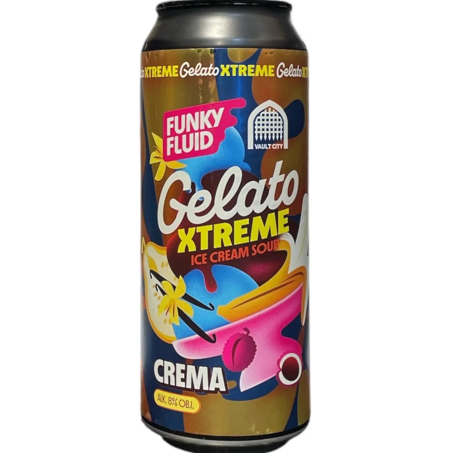 FUNKY FLUID GELATO XTREME ICE CREAM SOUR CREMA 50CL