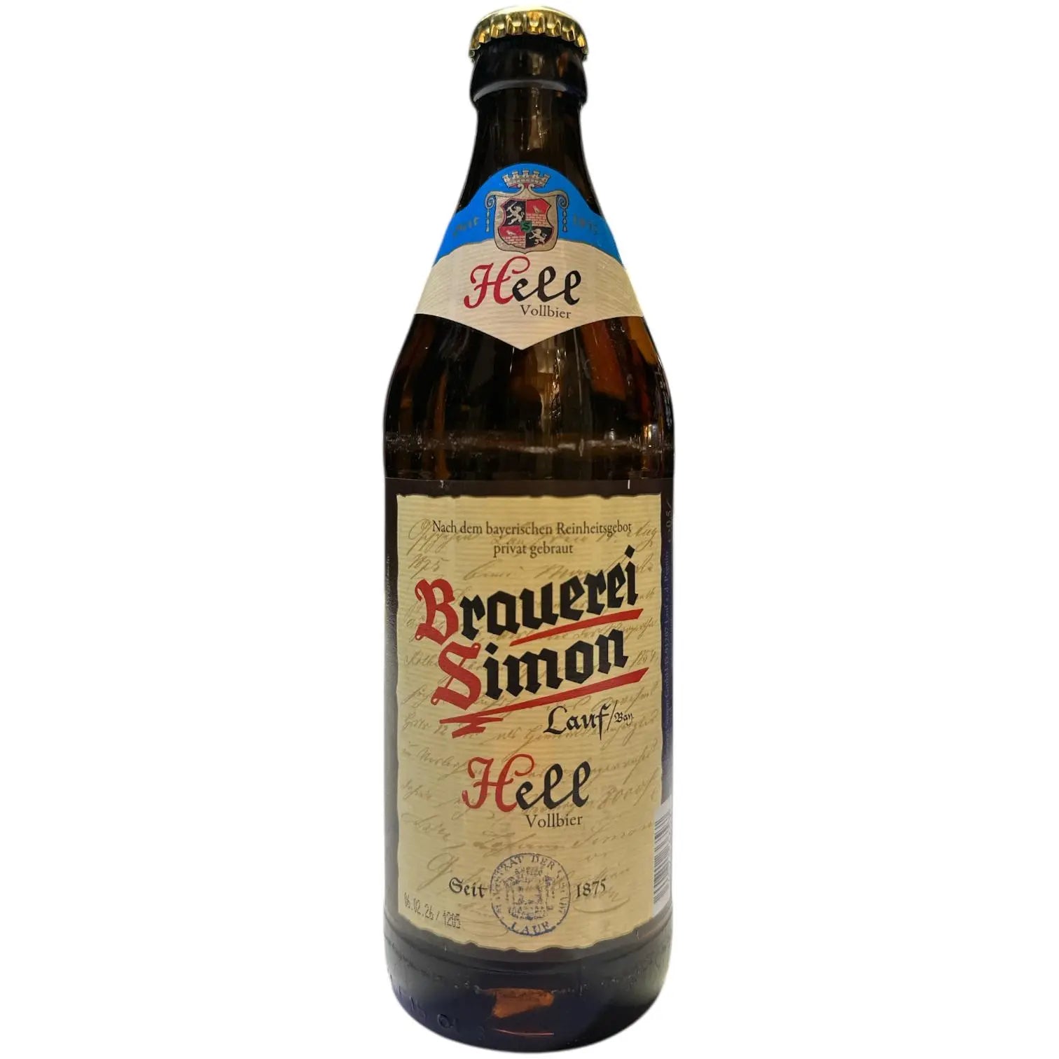 BRAUEREI SIMON HELL 50CL