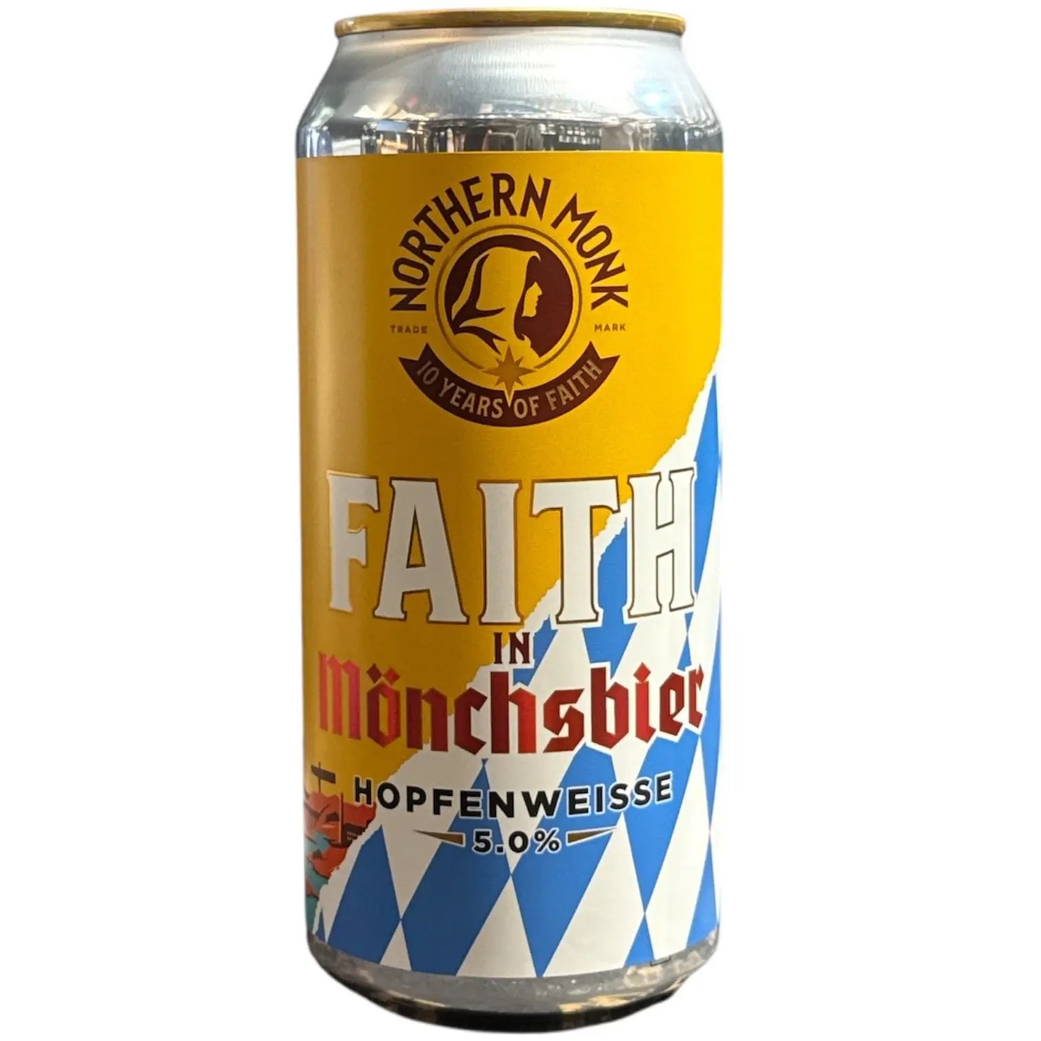 NORTHERN MONK 10 YEARS FAITH IN MONCHSBIER HOPFENWEISSE 44CL