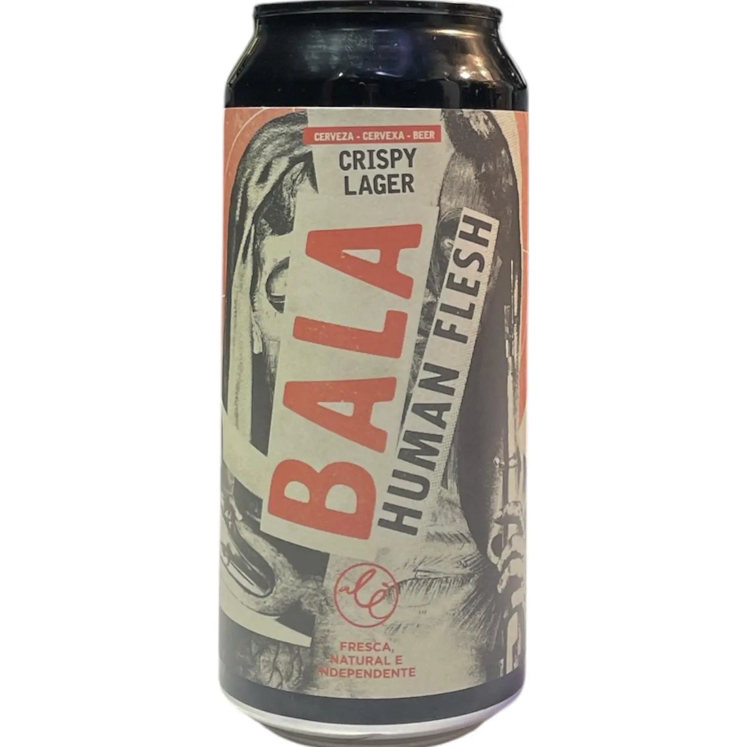 ALEALE X BALA HUMAN FLESH HOPPY AMBER LAGER 44CL