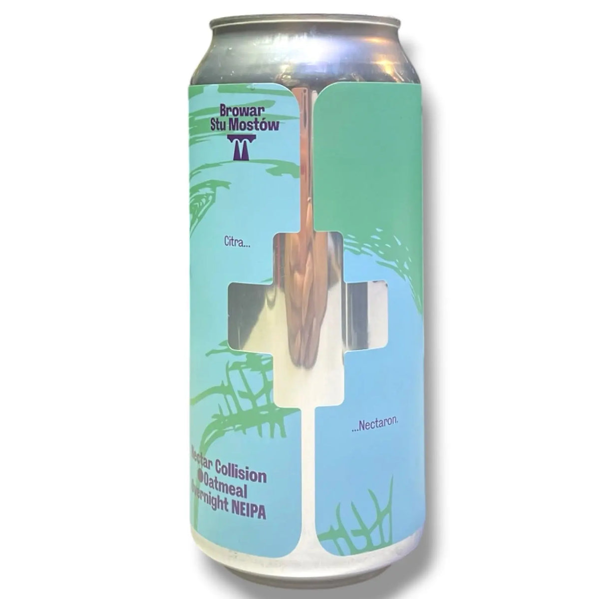 STU MOSTOW NECTAR COLLISION OATMEAL OVERNIGHT NEIPA - 44CL