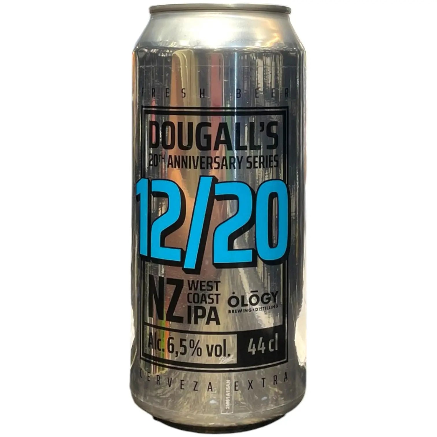 DOUGALLS X OLOGY 20TH ANNIVERSARY 12/20 NZ WEST COAST IPA 44CL
