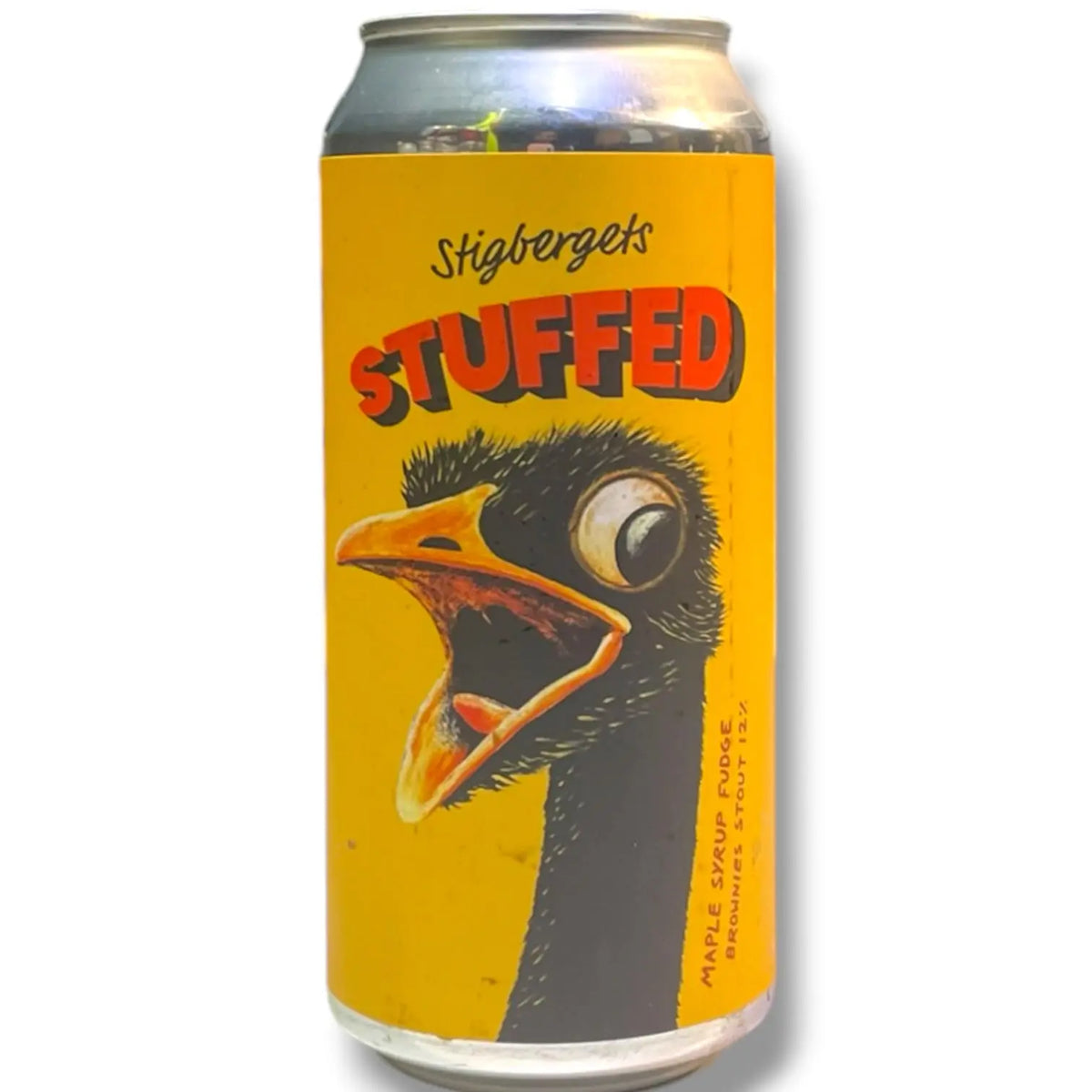 STIGBERGETS STUFFED MAPLE SYRUP FUDGE BROWNIE STOUT 44CL