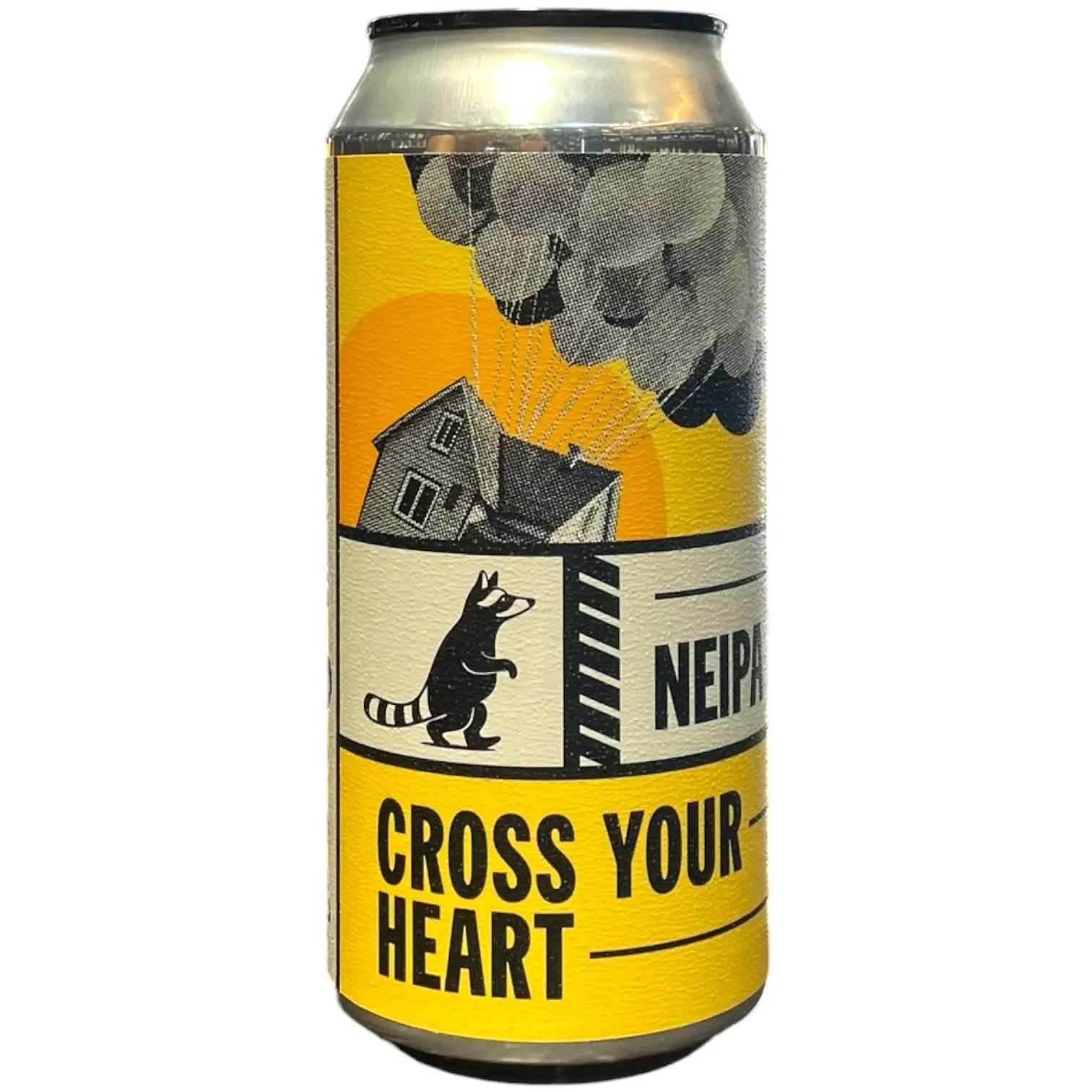 WILD RACCOON CROSS YOUR HEART HAZY IPA 44CL