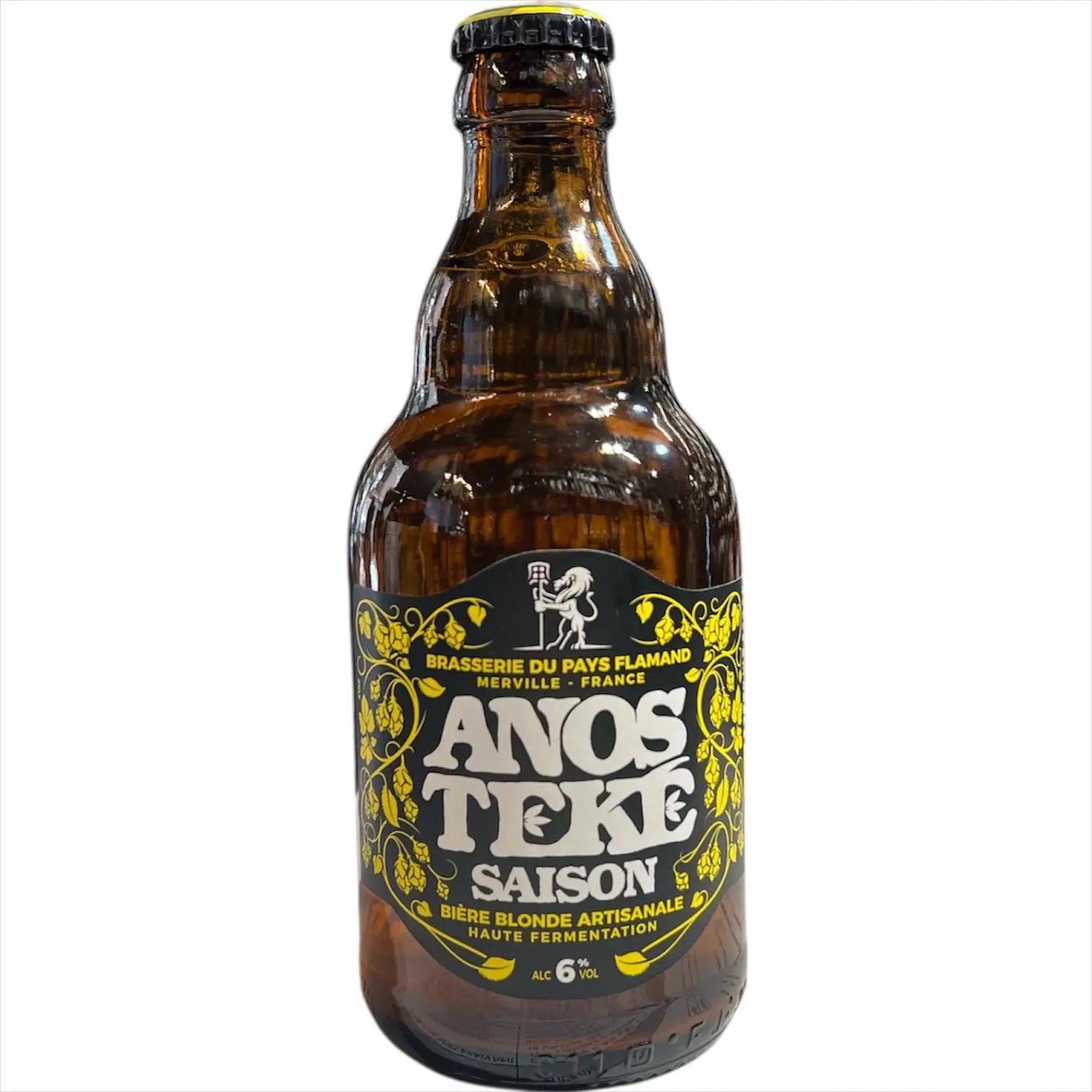 ANOSTEKE SAISON BIERE BLONDE ARTISANALE 33CL