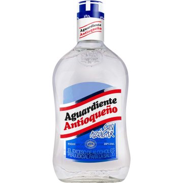 AGUARDIENTE ANTIOQUEÑO AZUL SIN AZUCAR - 70CL