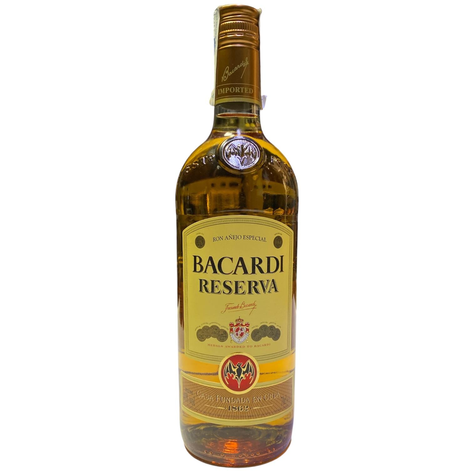 BACARDI RESERVA - AÑEJO - 70CL