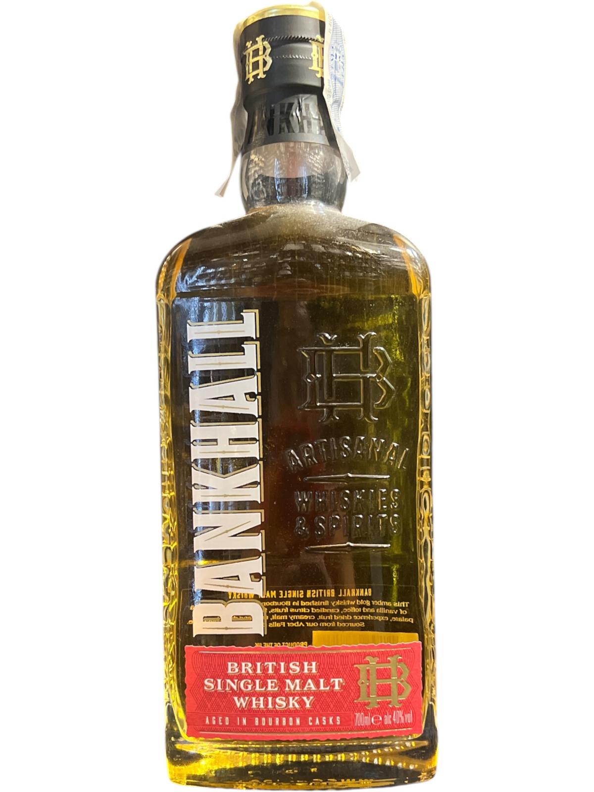 BANKHALL - BRITISH SINGLE MALT WHISKEY - 70CL