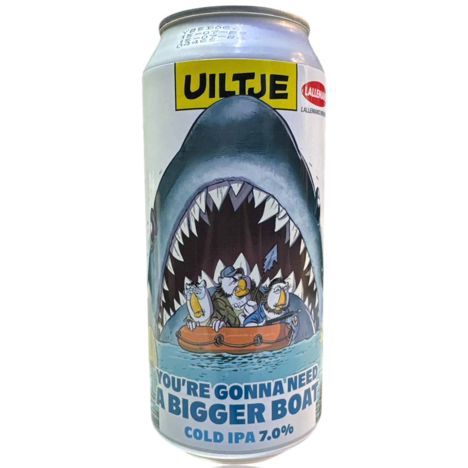 UILTJE - YOU´RE GONNA NEED A BIGGER BOAT COLD IPA - 44CL