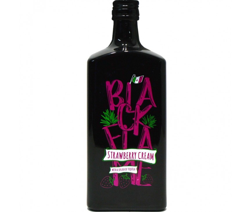 BLACKFLAME - CREMA DE FRESA CON AGAVE - 70CL