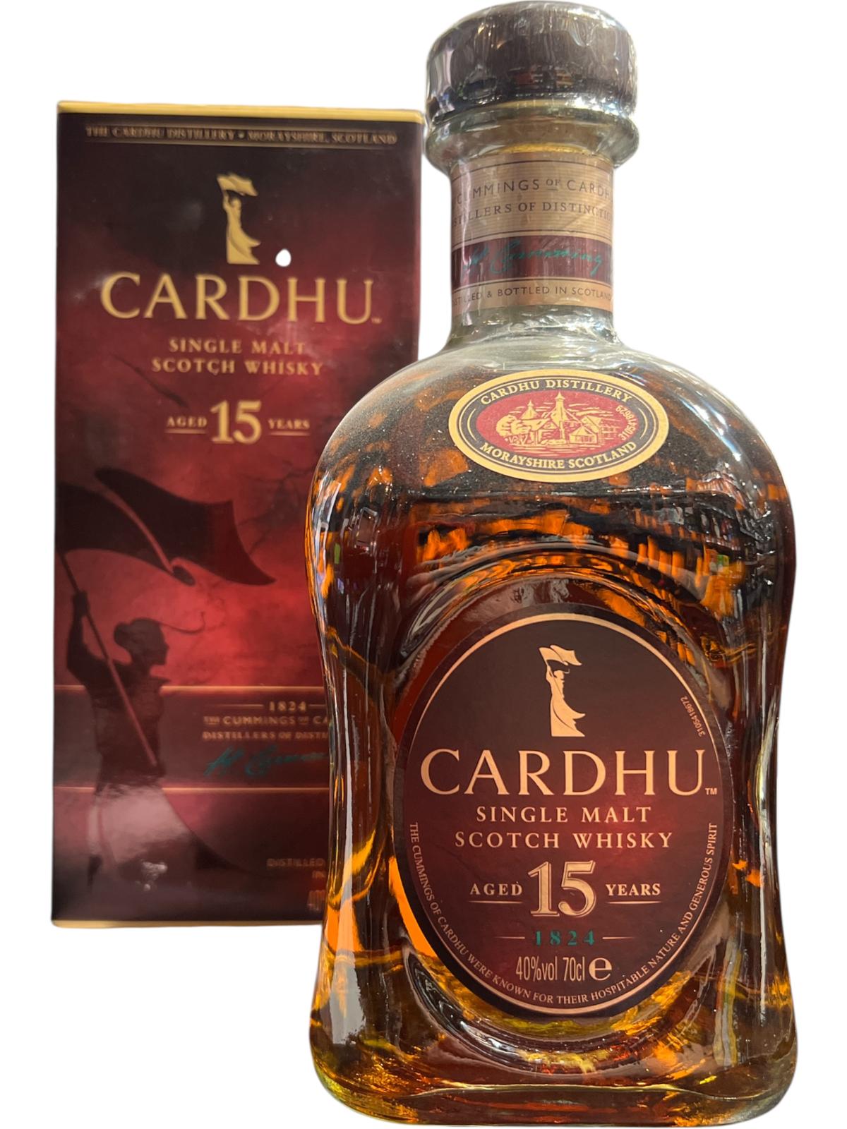 CARDHU 15 AÑOS 70cl