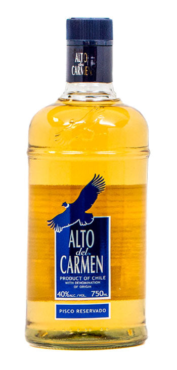 ALTO DEL CARMEN PISCO RESERVADO TAPA AZUL - 70CL