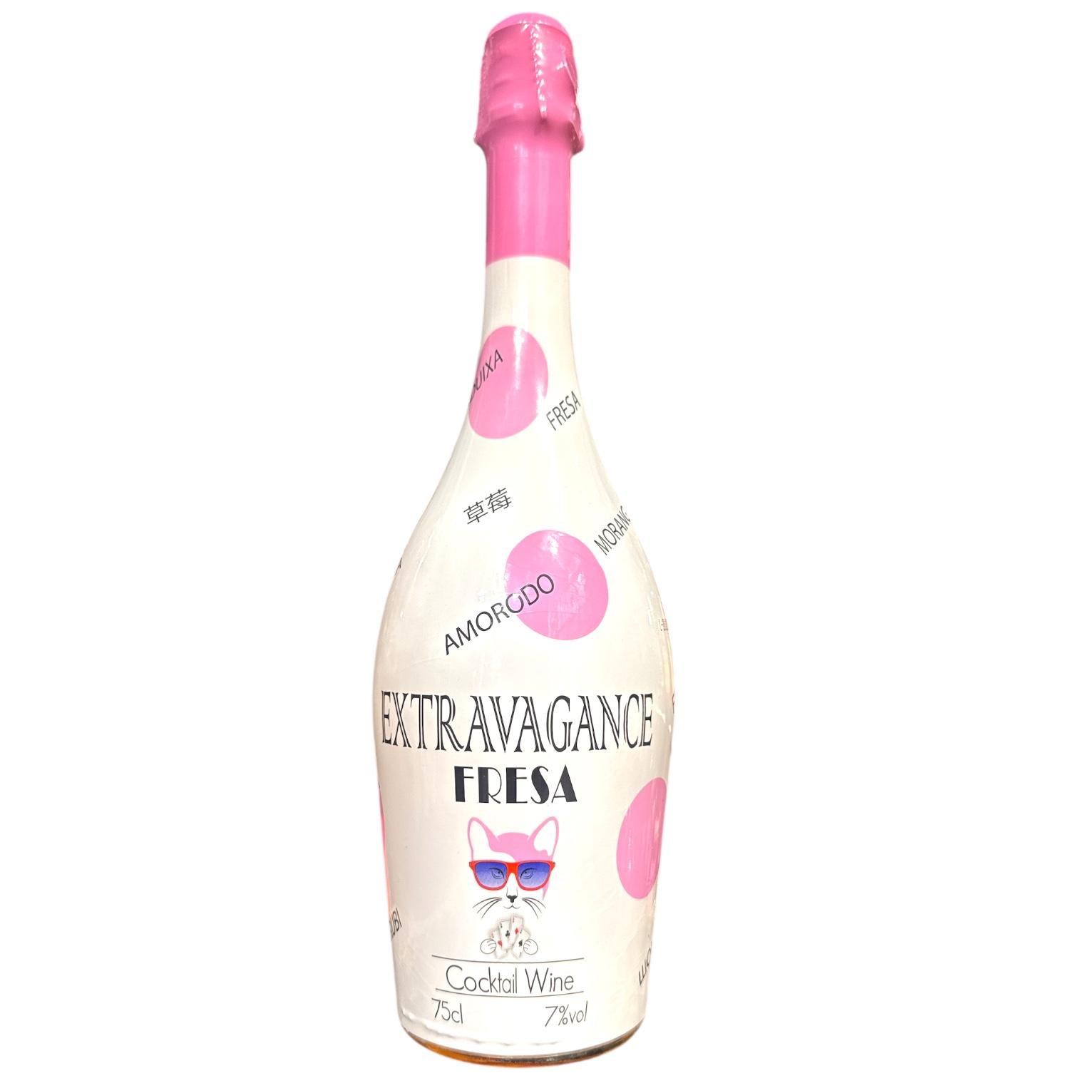 EXTRAVAGANCE FRESA - COCKTIAL WINE - 75CL