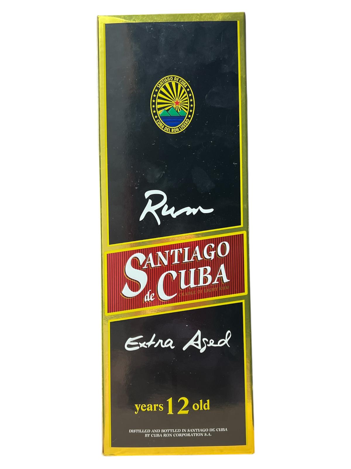 SANTIAGO DE CUBA - EXTRA AGED 12 AÑOS - 70 CL
