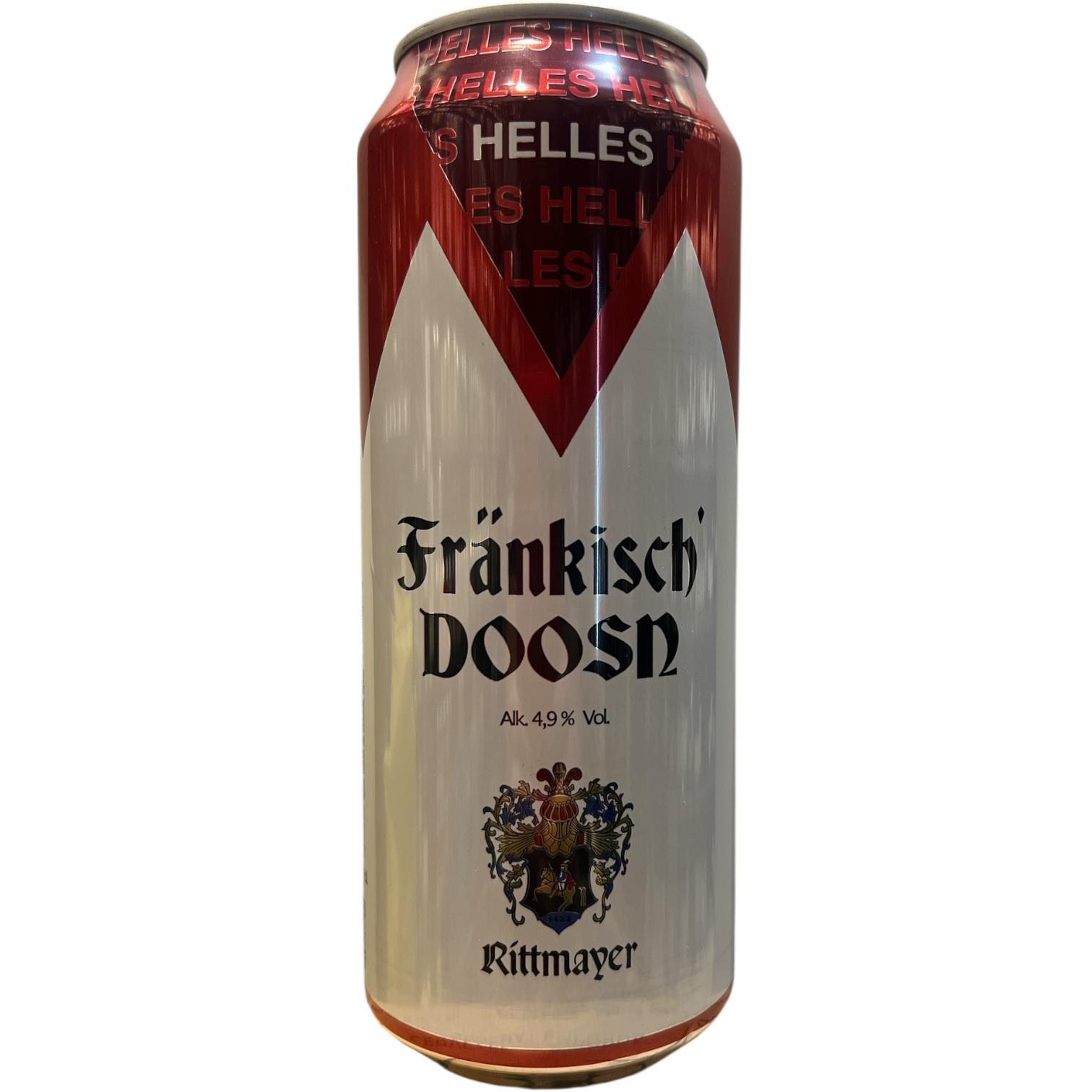 RITTMAYER FRANKISCH DOOSH HELLES 50CL