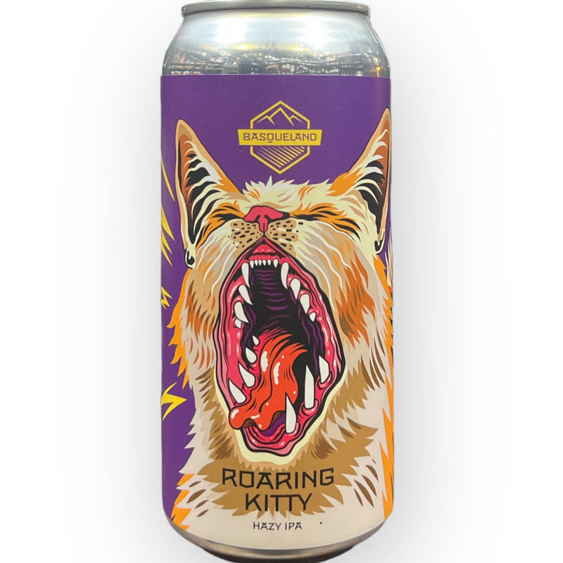 BASQUELAND ROARING KITTY HAZY IPA 440ml