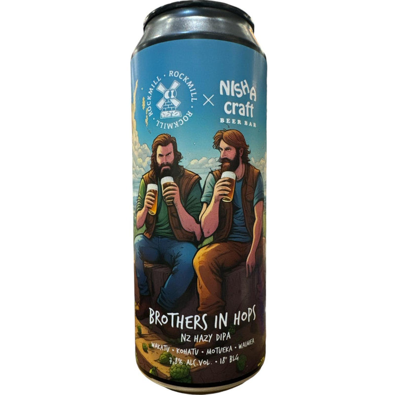 ROCKMILL W/ NISHA CRAFT  BROTHERS IN HOPS 500ml