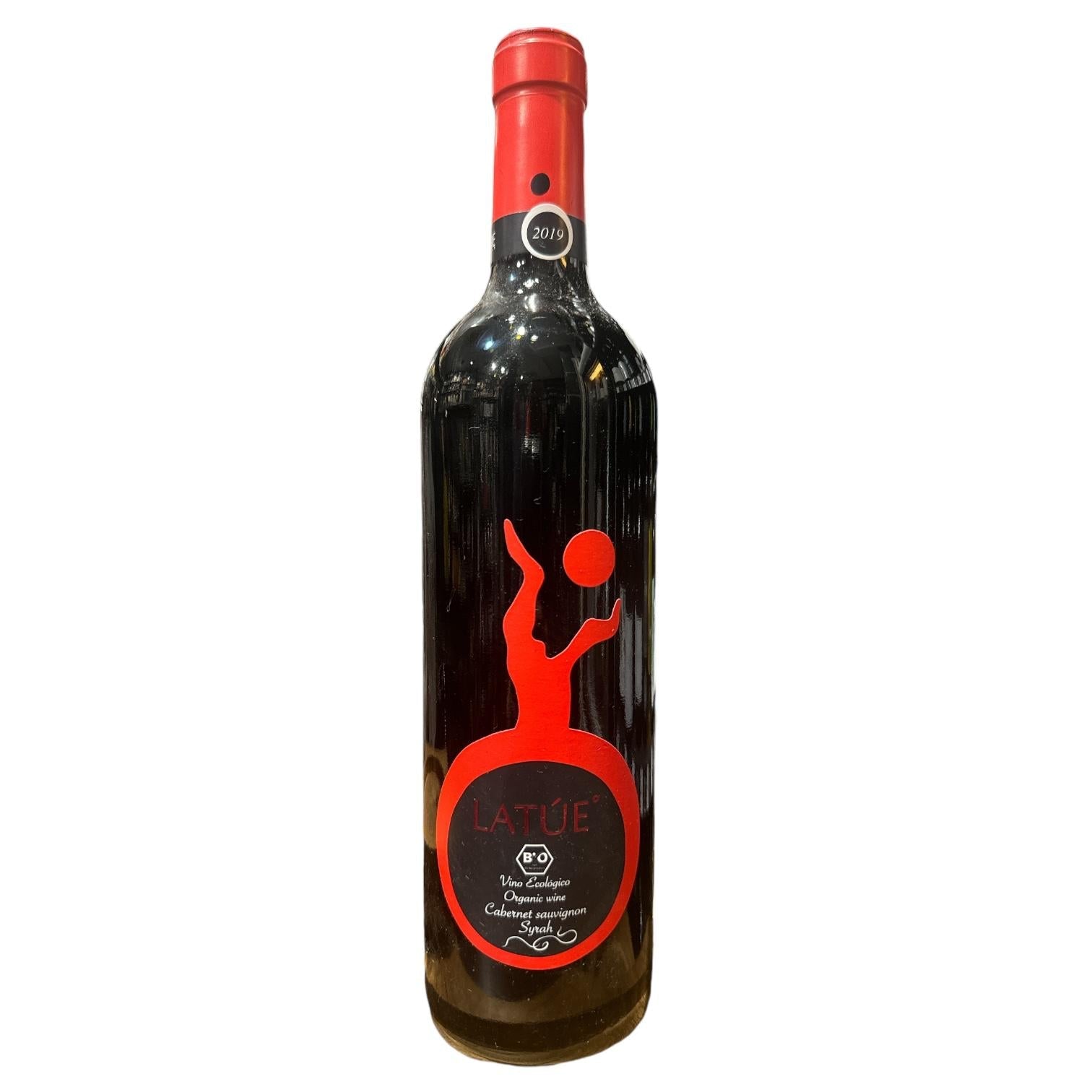 LATÚE - VINO ECOLOGICO CAB SAUV/SYRAH 2019 - 75CL