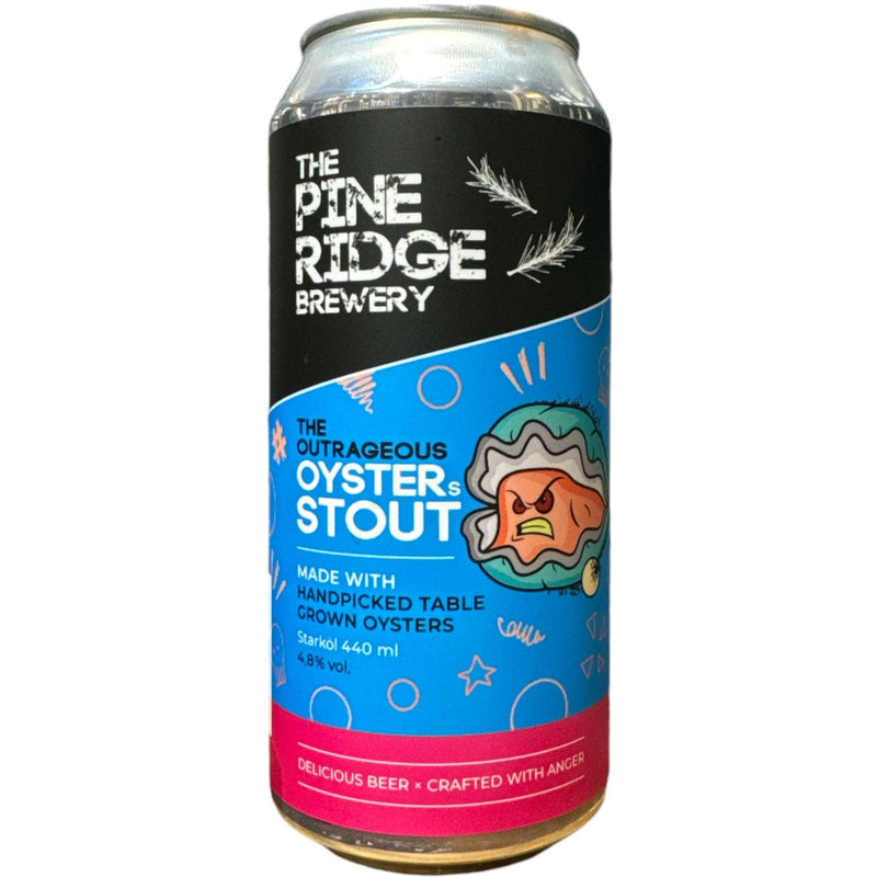 THE PINE RIDGE BREWERY/ THE OUTRAGEOUS OYSTER STOUT 440ML