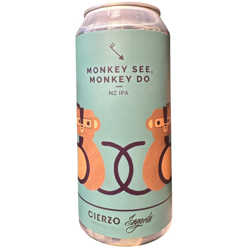 CIERZO / ENGORILE - MONKEY SEE, MONKEY DO - NZ IPA 440ML