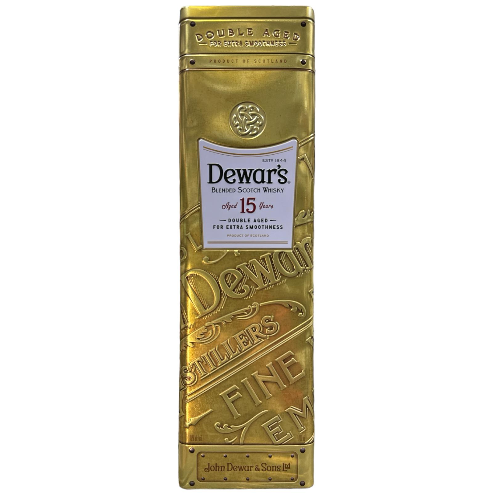 DEWAR'S 15 AÑOS DOUBLE AGED - BLENDED SCOTCH -70CL