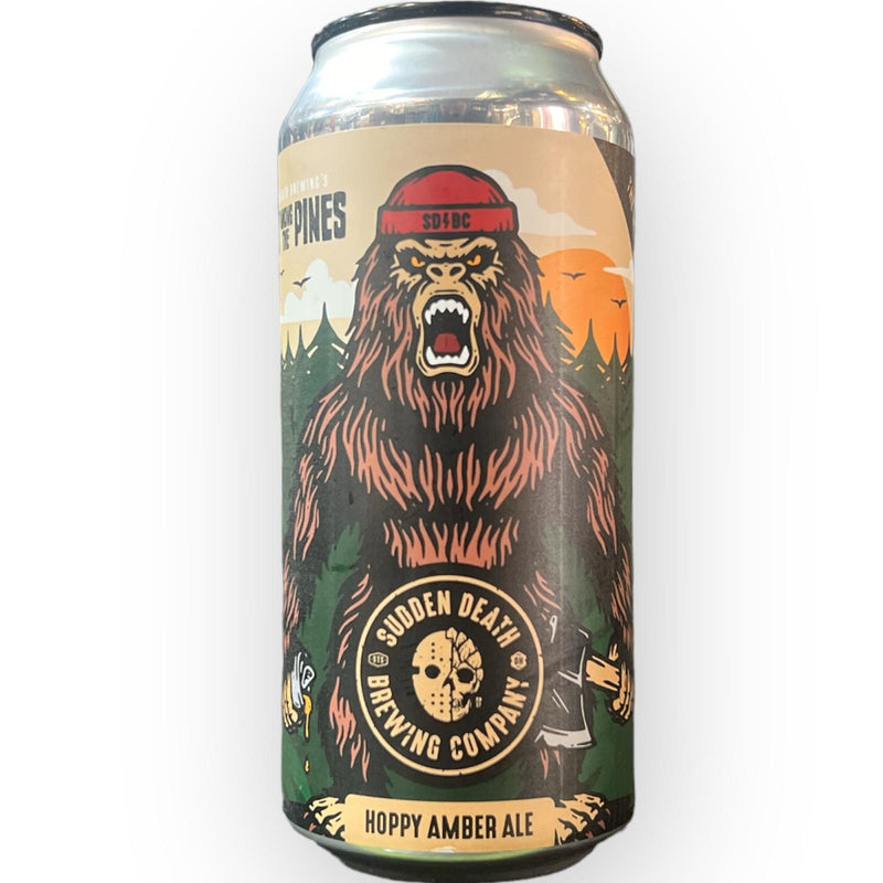 SUDDEN DEATH FURY AMONG  THE PINES HOPPY AMBER ALE 440ml