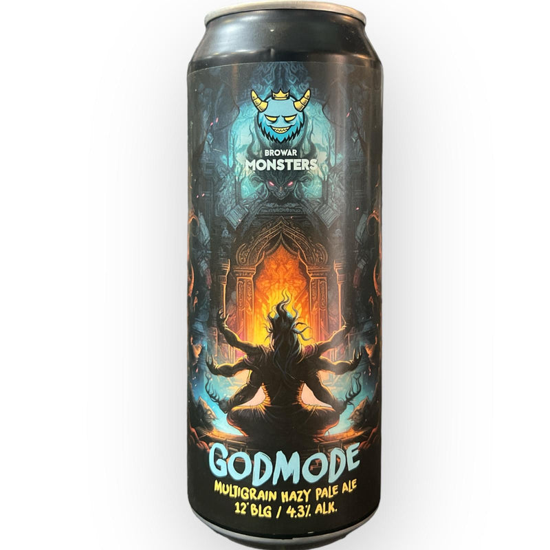 BROWAR MONSTER GODMODE MULTIGRAIN HAZY PALE ALE 500ml