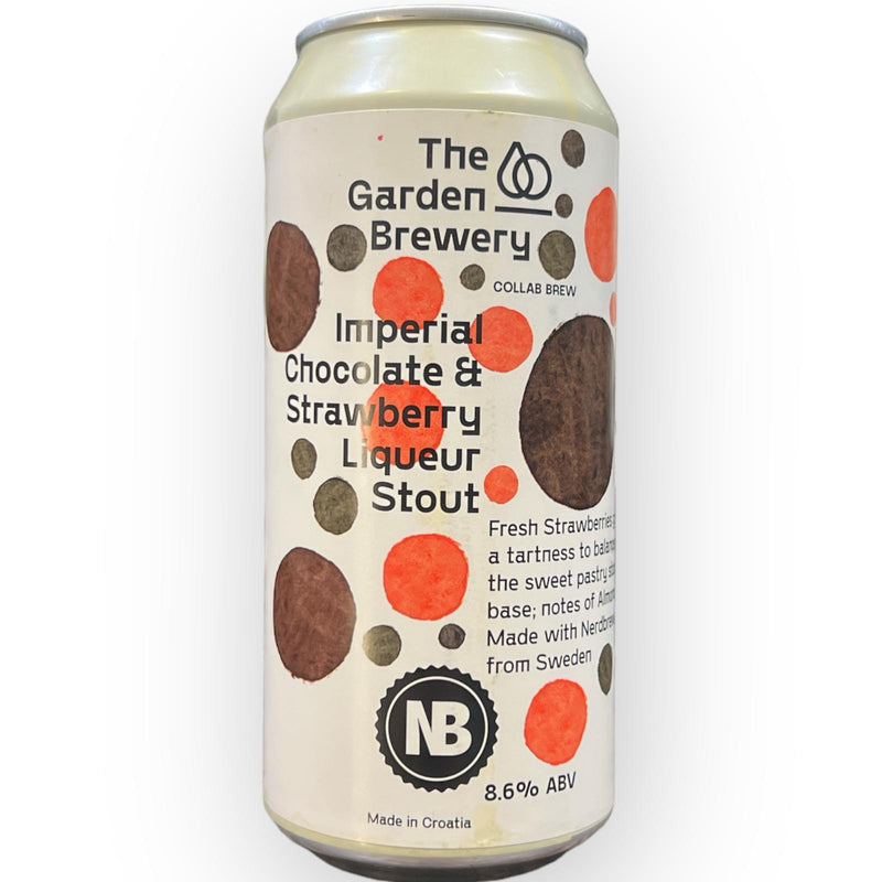 THE GARDEN W/ NERDBREWING IMPERIAL CHOCOLATE & STRAWBERRY LIQUEUR STOUT 440ml