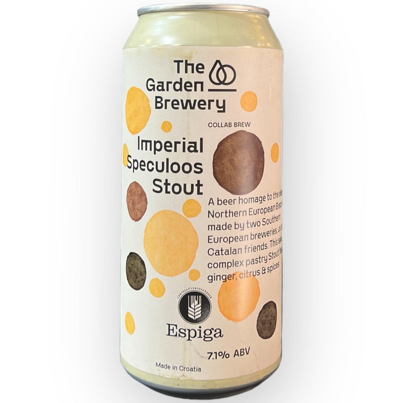 THE GARDEN BREWERY  W/ ESPIGA IMPERIAL SPECULOOS STOUT 440ml